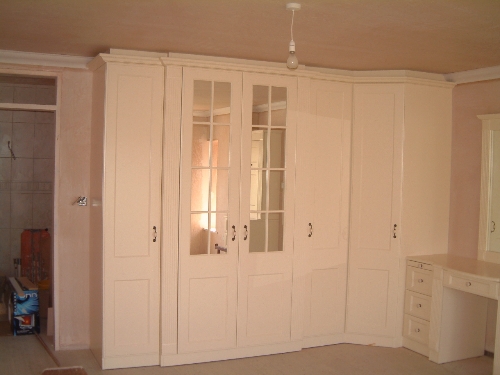 Ivory Lacquered Bedroom Croglin Cumbria
